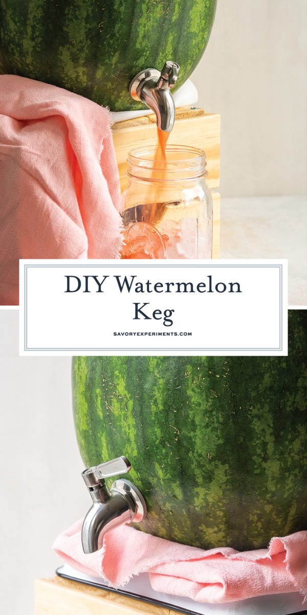 how to make a watermelon keg for pinterest 