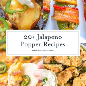 If you're craving something spicy & cheesy, or need an appetizer to bring to a party or event, these Jalapeno Popper Appetizers are perfect!