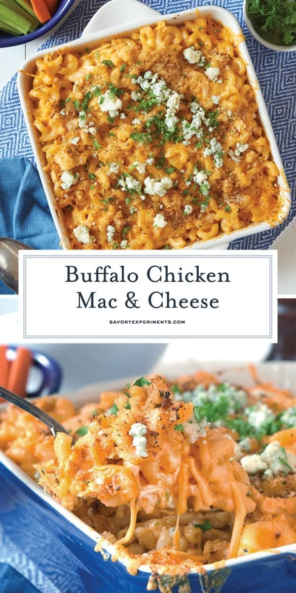 buffalo chicken mac and cheese for pinterest 