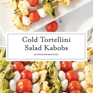 cold tortellini salad kabobs for pinterest