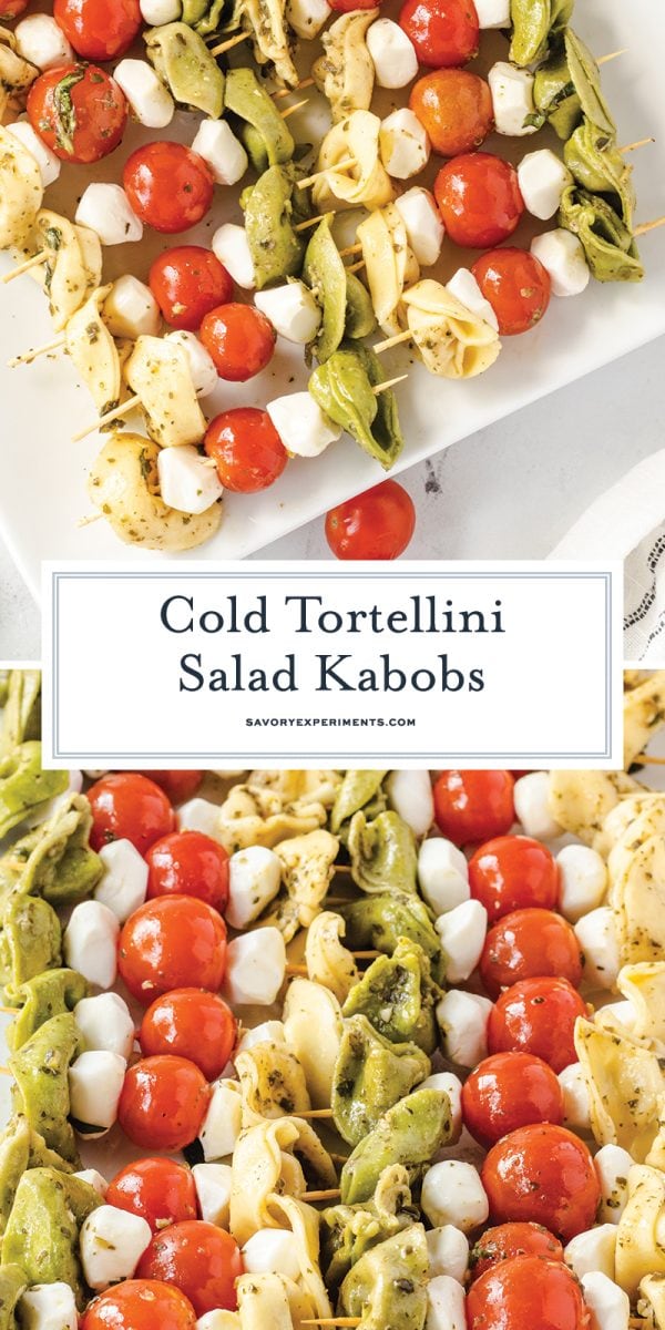 cold tortellini salad skewers for pinterest 