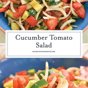 cucumber tomato salad for pinterest