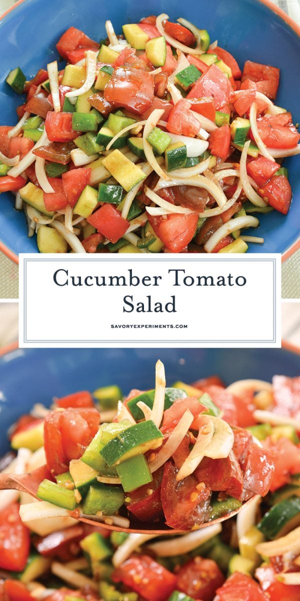 cucumber tomato salad for pinterest 