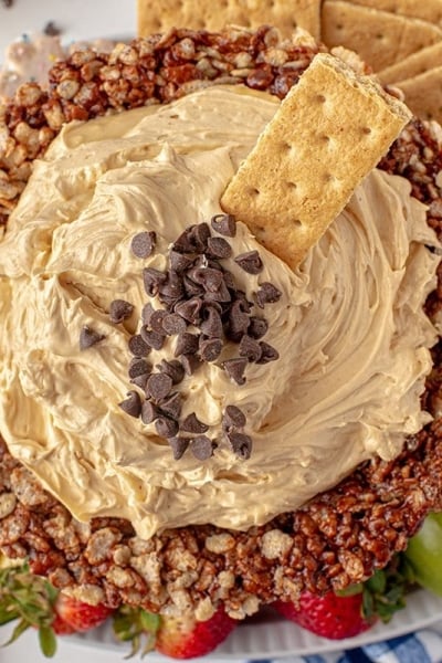 whipped peanut butter dip