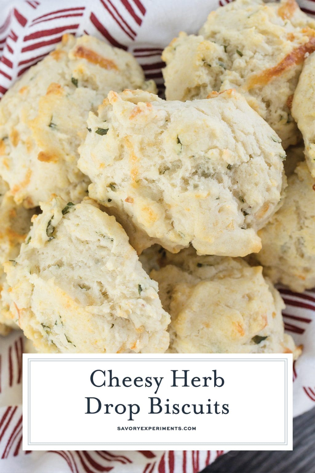 Buttery Cheese Herb Drop Biscuits Ready in Just 30 Minutes!