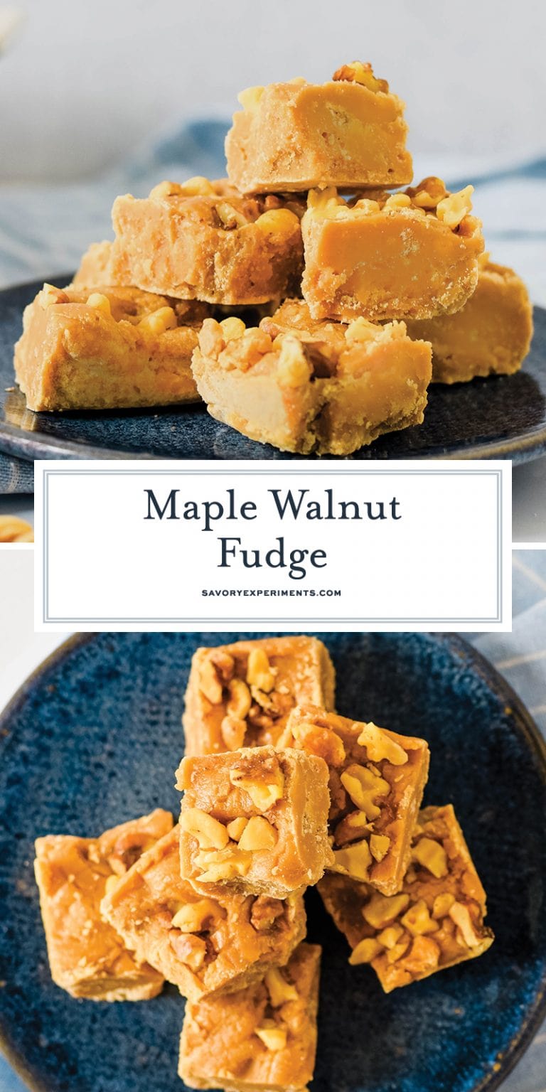 EASY Maple Fudge Recipe Less Than 10 Ingredients and 1 Hour!
