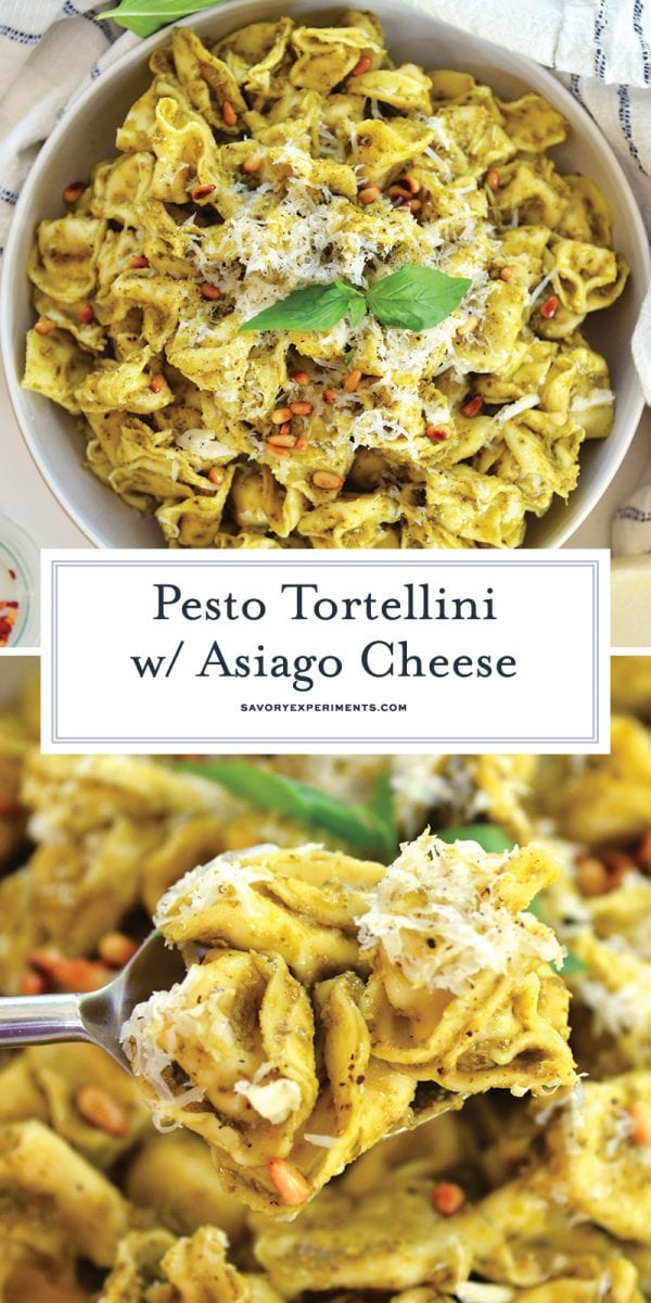 pesto tortellini for pinterest 