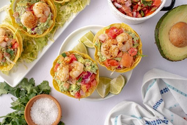 Shrimp Tostadas Recipe - A Spicy Mexican Shrimp Recipe