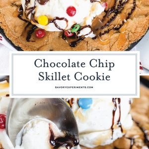 skillet cookie recipe for pinterest