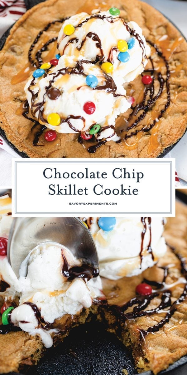 skillet cookie recipe for pinterest 