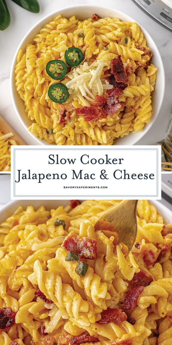 slow cooker jalapeno mac and cheese for pinterest 