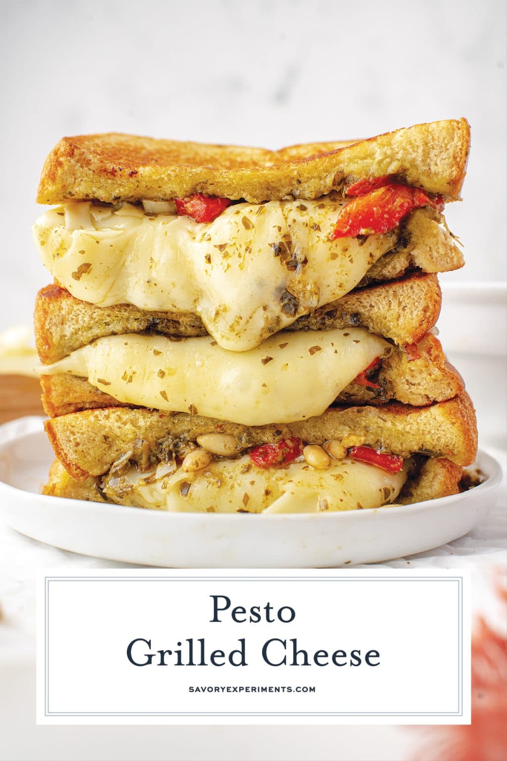 Pesto Grilled Cheese A Gourmet Grilled Cheese Recipe