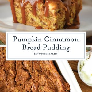 cinnamon bread pudding for pinterest