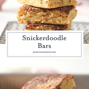 snickerdoodle bar recipe for pinterest