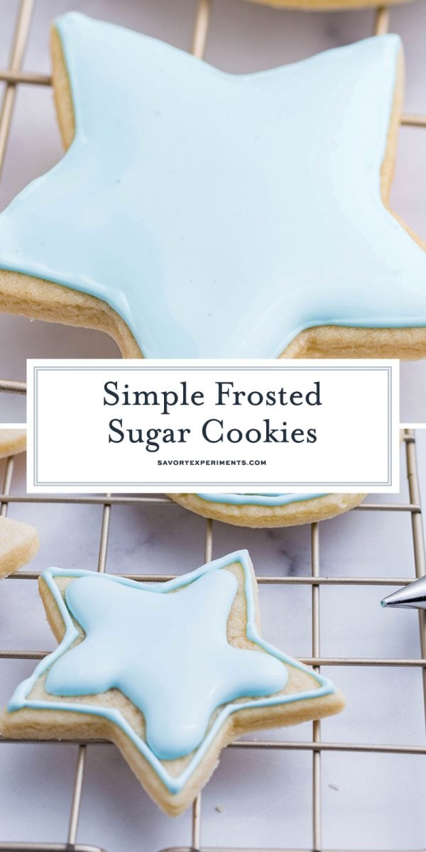 frosted sugar cookie recipe for pinterest