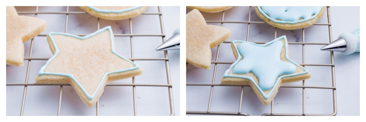 how to frost cookies with sugar cookie icing 