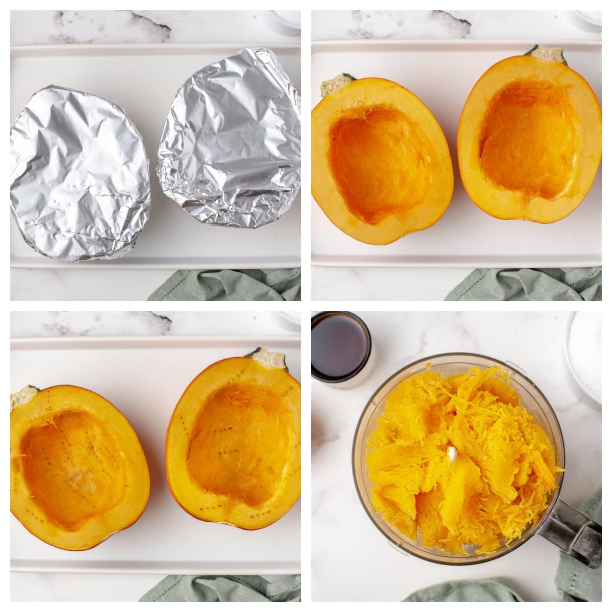 how to roast a pumpkin for puree 