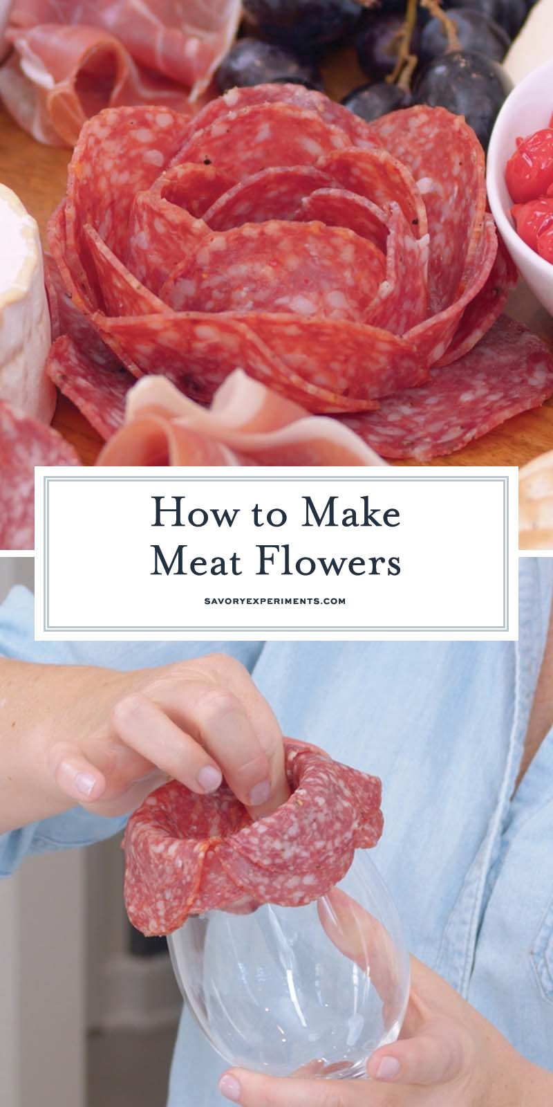 Charcuterie Board Meat Flowers How to Make Flowers out of Deli Meat