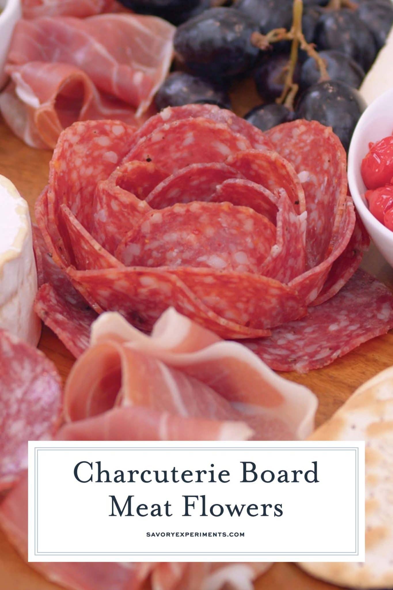 Charcuterie Board Meat Flowers How to Make Flowers out of Deli Meat