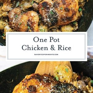 one pot chicken and rice recipe for pinterest