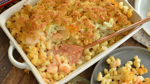 Seafood mac and cheese recipe discount