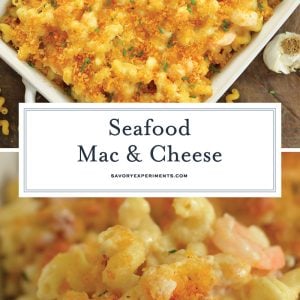 seafood mac and cheese recipe for pinterest