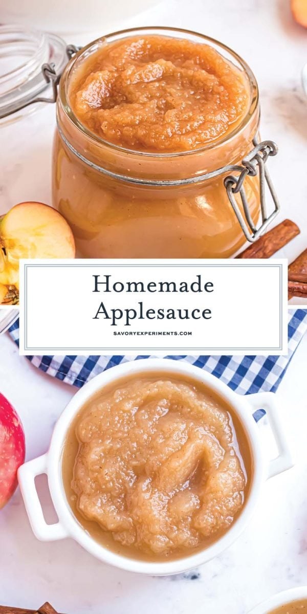 homemade applesauce recipe for pinterest 