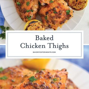 baked chicken thigh recipes for pinterest