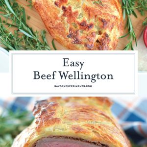 easy beef wellington recipe for pinterest