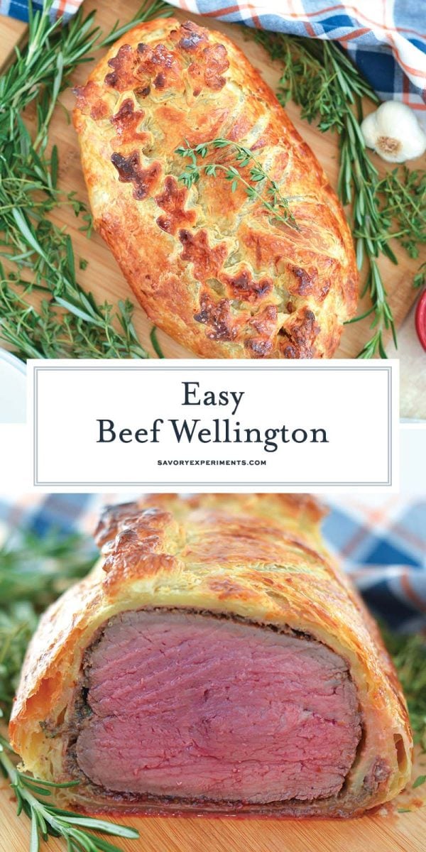 easy beef wellington recipe for pinterest 