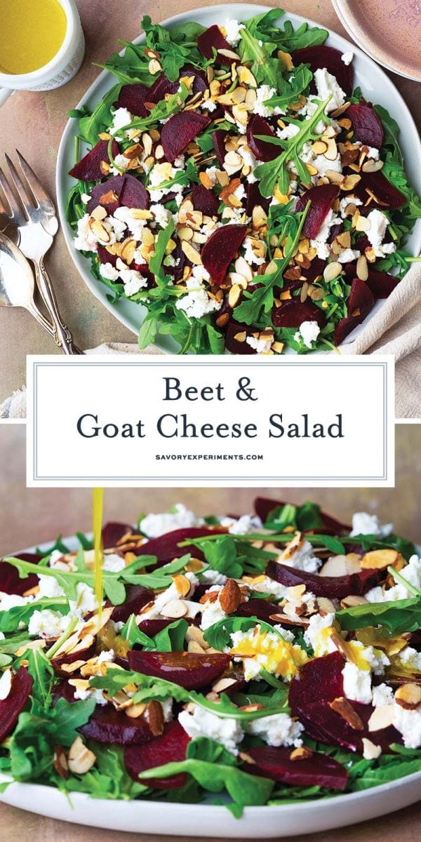 beet and goat cheese salad for pinterest 