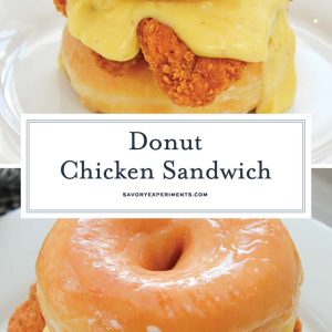 donut chicken sandwich recipe for pinterest