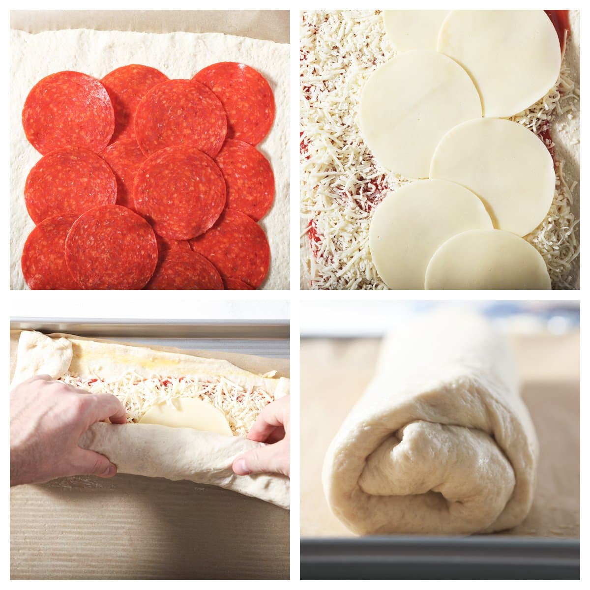step-by-step on how to make homemade stromboli 