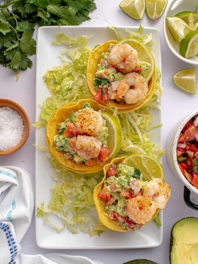 Shrimp Tostadas Story