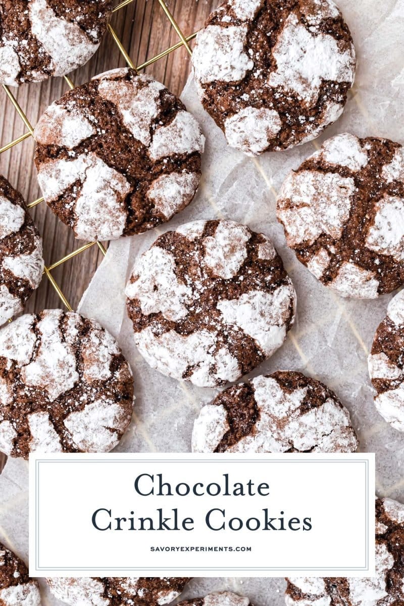 crinkle cookies recipe for pinterest 