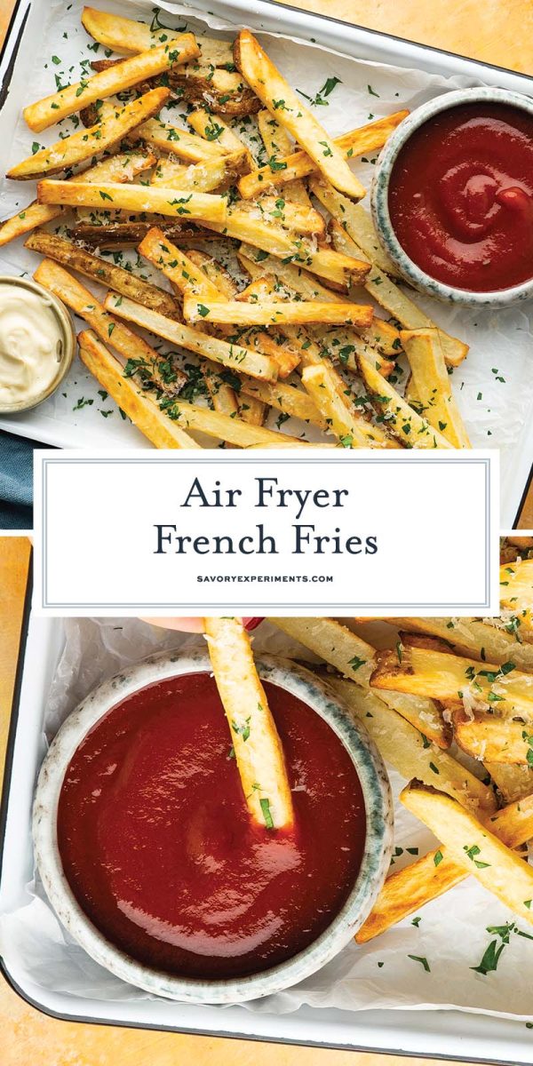 air fryer french fries recipe for pinterest 