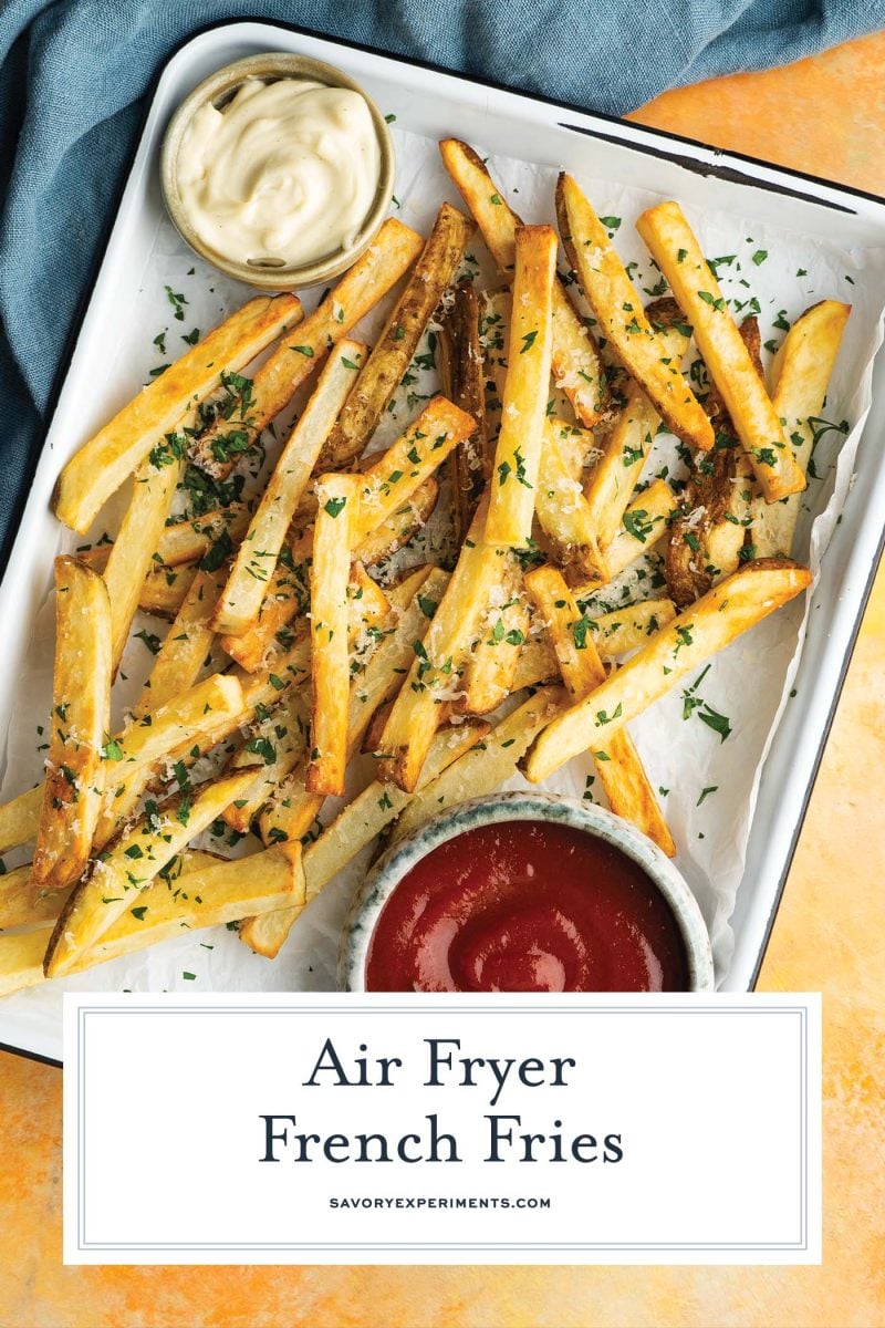 close up of fries on a tray 