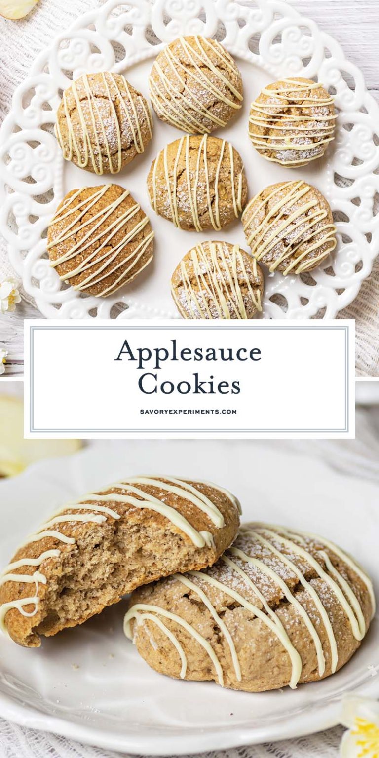 Apple Sauce Cookies Spiced Soft Cookies