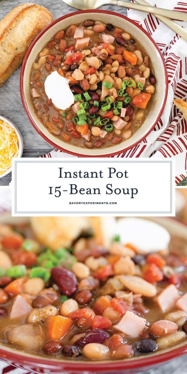 15 bean soup recipe for pinterest 