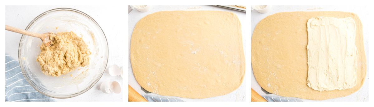 step-by-step images of how to laminate pastry dough