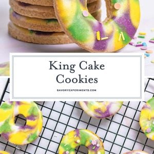 king cake cookie recipe for pinterest