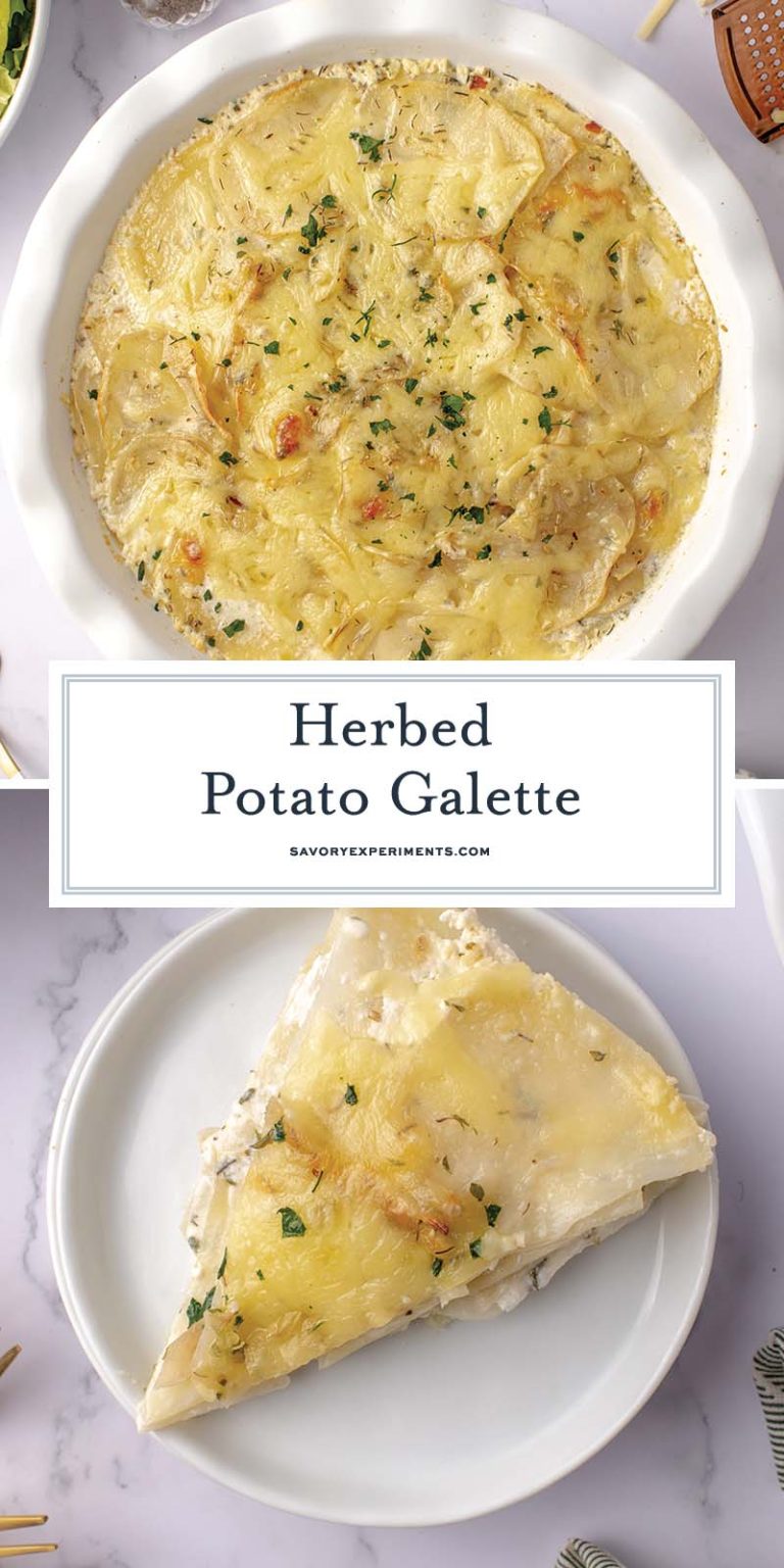 Potato Galette Herbed Cream Sauce & Swiss Cheese Potato Casserole