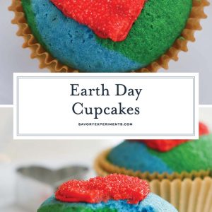 earth day cupcake recipe for pinterest