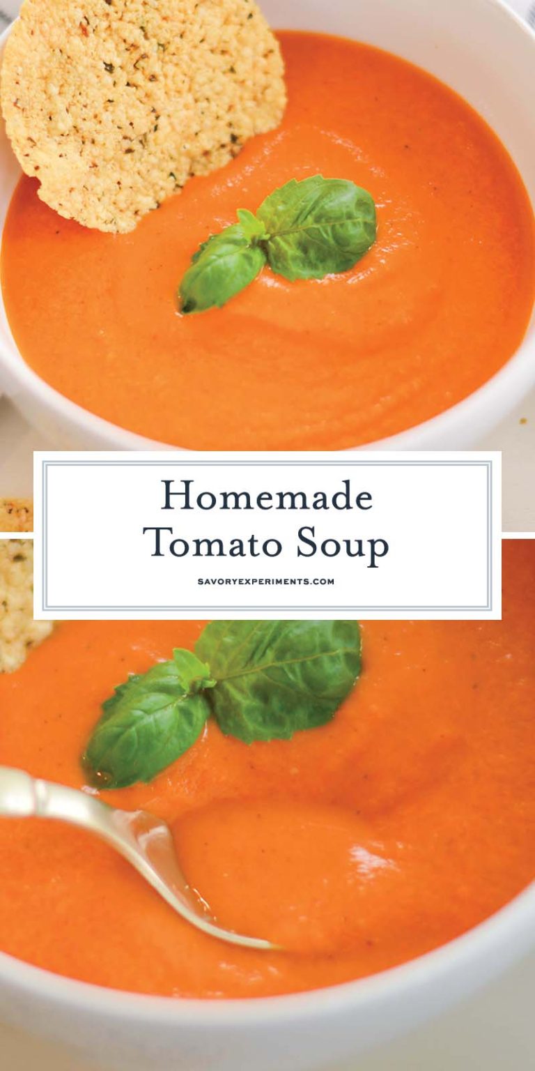 Homemade Tomato Soup - Thick, Creamy Tomato Soup Recipe