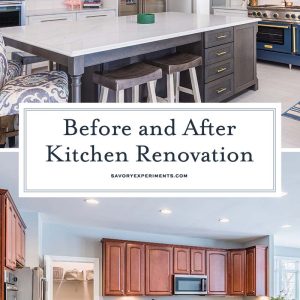 before and after kitchen renovation images