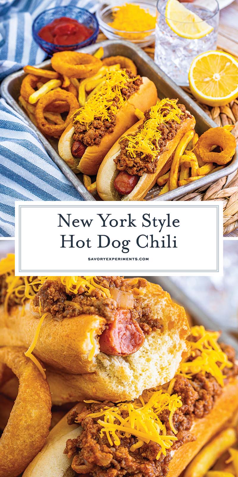 Easy Hot Dog Chili Sauce Beef Chili Powder Water - Grant Twours