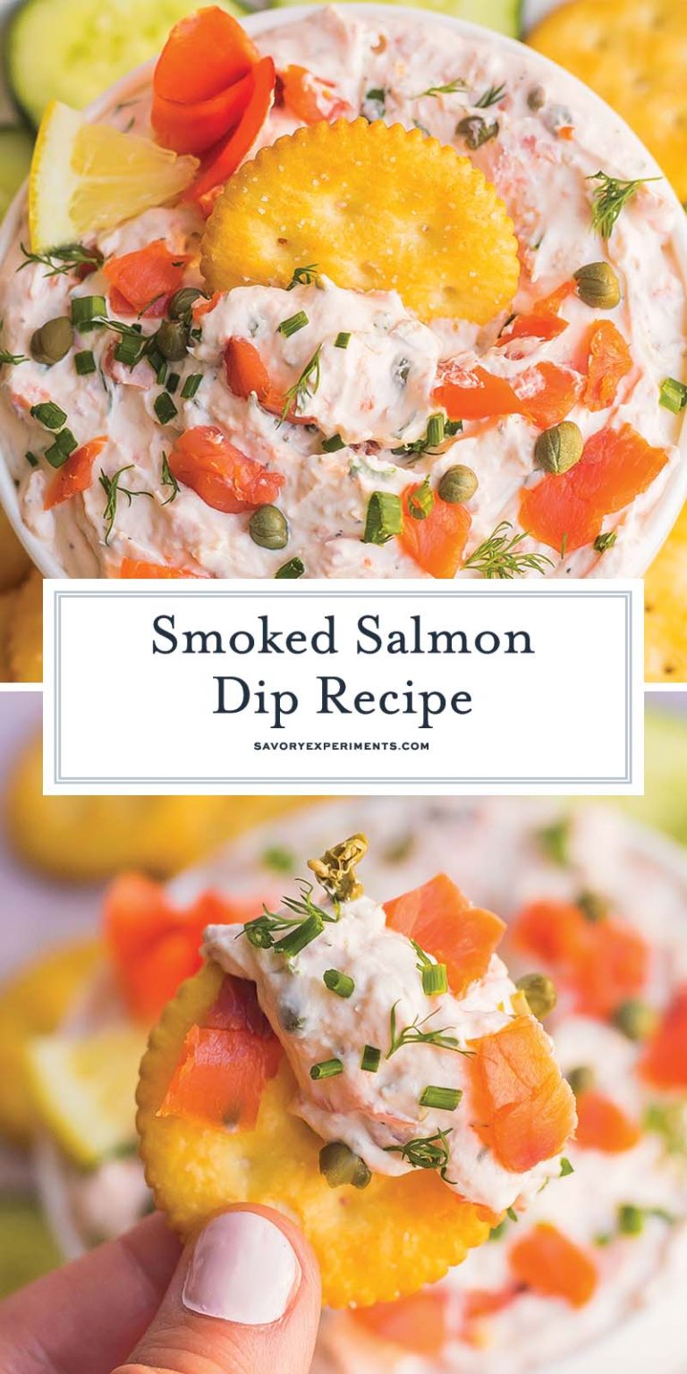 BEST Smoked Salmon Dip Recipe - Easy Salmon Dip in Only 10 Minutes!