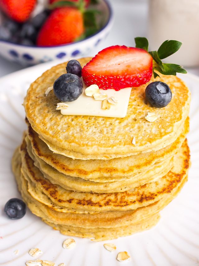 Oatmeal Pancakes Savory Experiments
