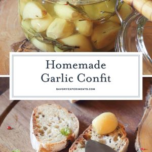 homemade garlic confit recipe for pinterest