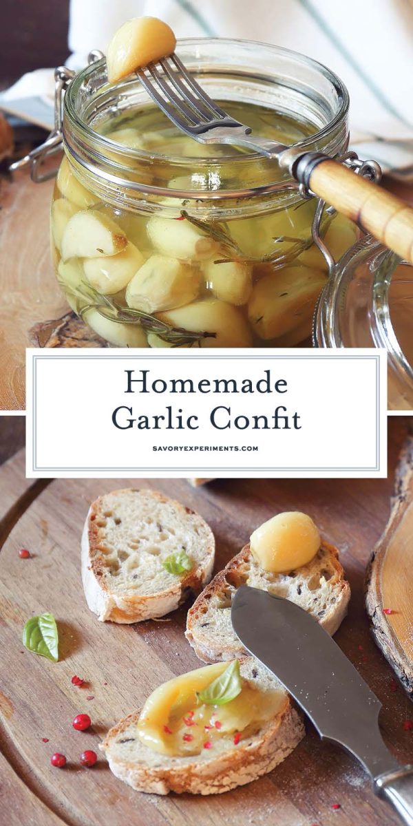 homemade garlic confit recipe for pinterest 